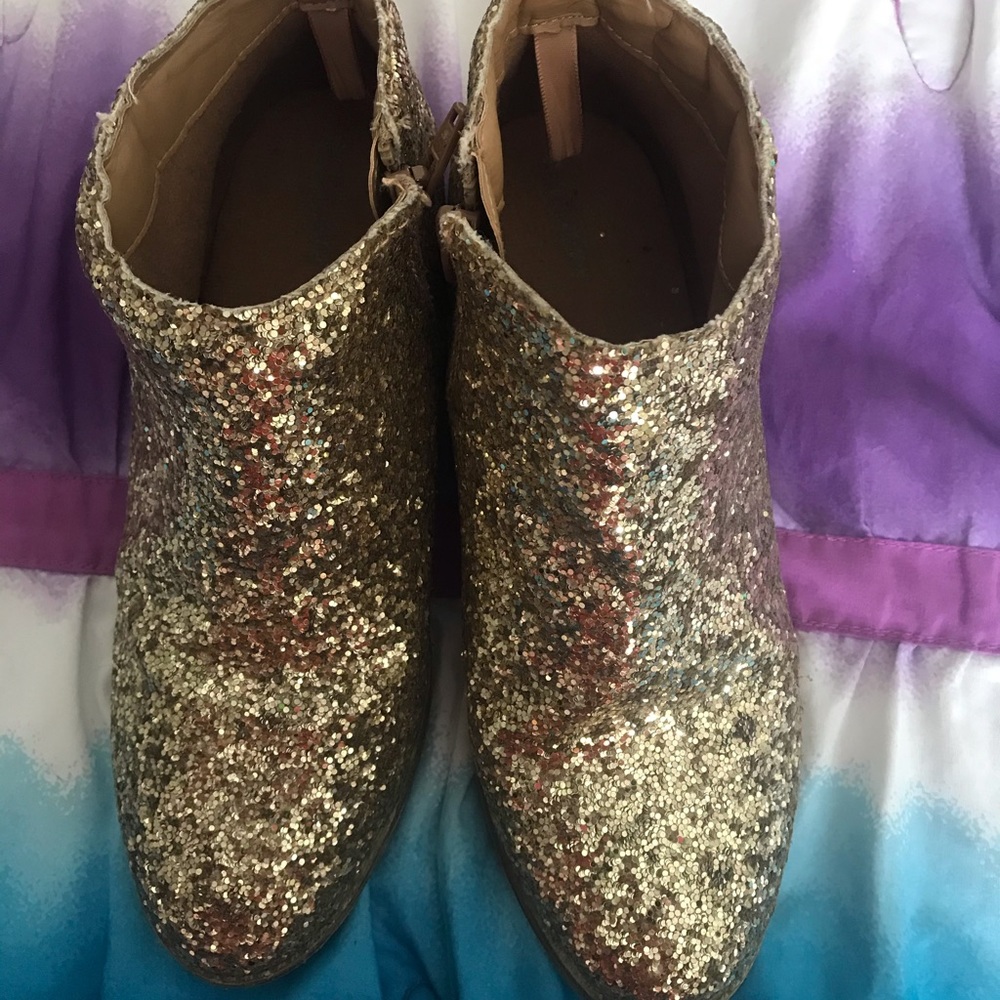 Old Navy Glitter Booties